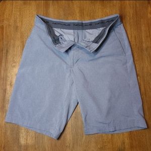 Lot of 2 Nicklaus Golf Casual Flat Front Shorts - Men's Size 32